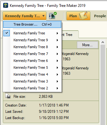 Tree Browser