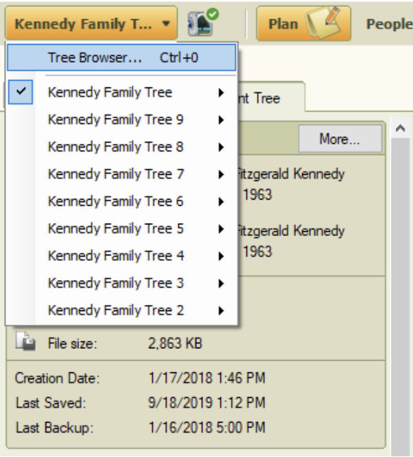 Steps on Using Tree Browser
