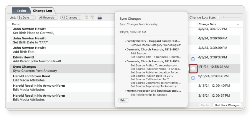Information Icon Indicates
