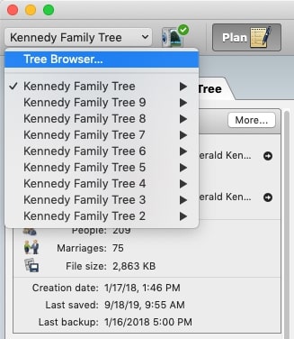 kenneday family tree