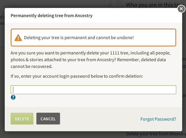 type in your password