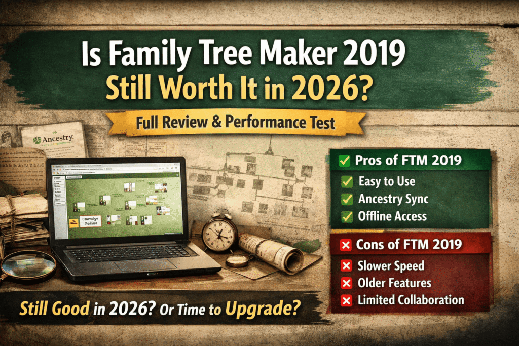 Family Tree Maker 2019