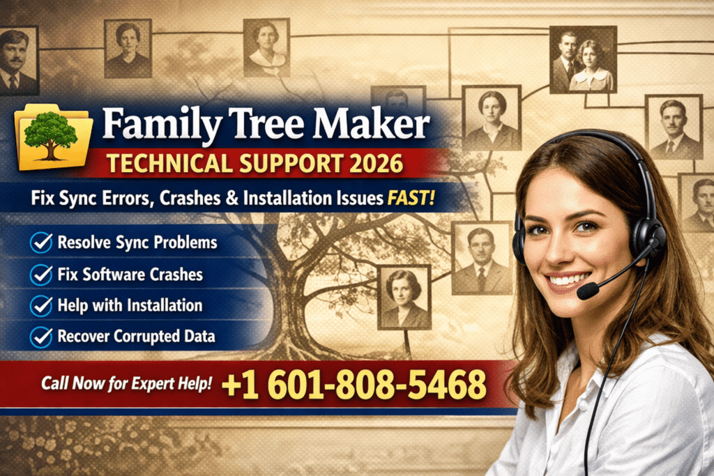family tree maker technical support