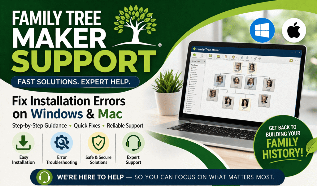 Family Tree Maker Support